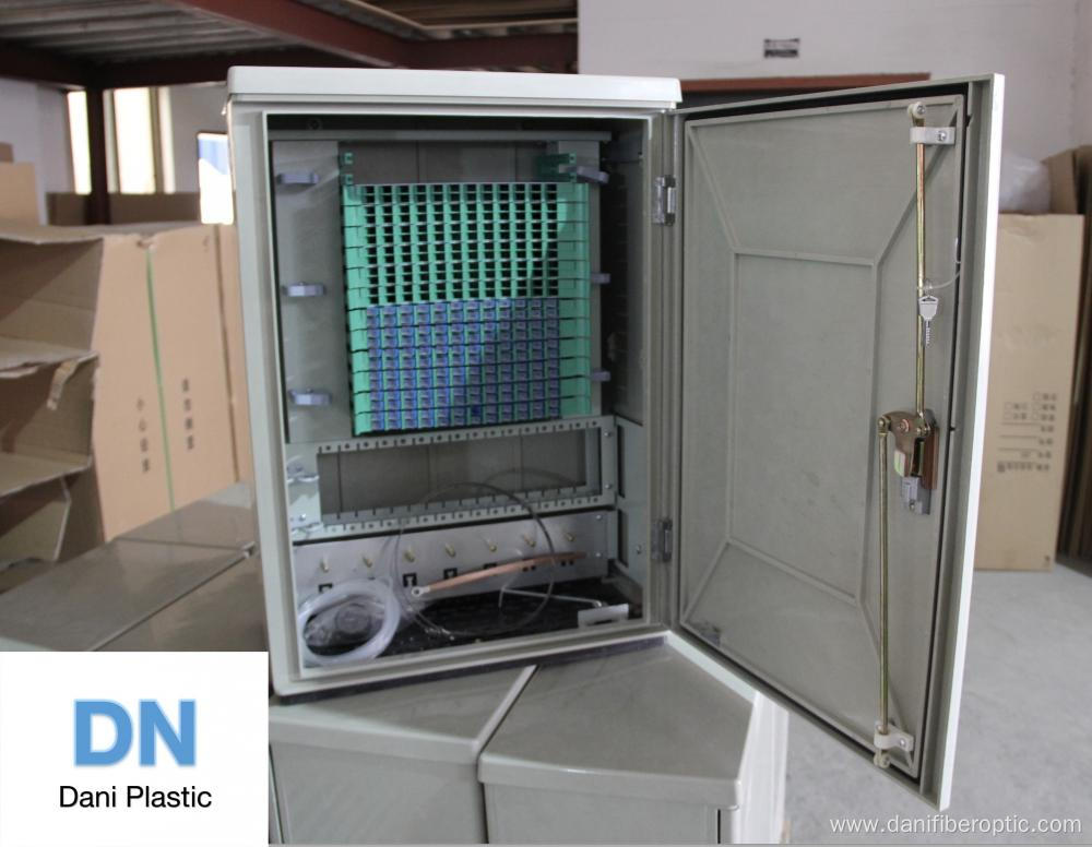 96 Core SMC Outdoor Fiber Optic Cabinet