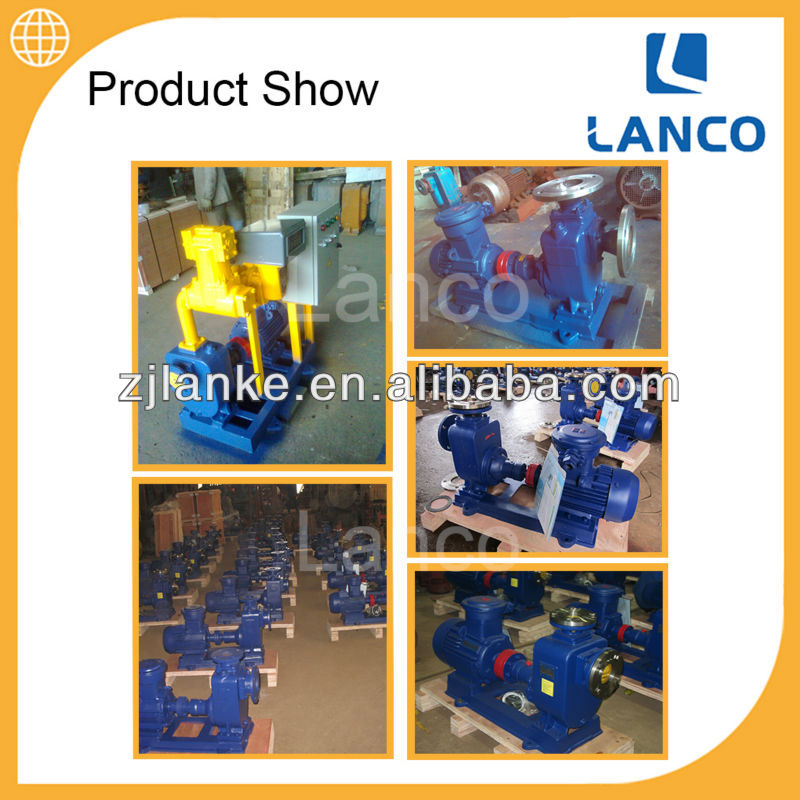 Lanco brand CYZ-A Series Siemens Electric Self priming Centrifugal high pressure gasoline water pump