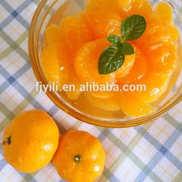 Canned mandarin orange, canned orange segments, canned orange