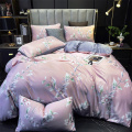 Semulajadi dicetak dicetak Mocro Tencel Tencel Bedding Bedding Queen