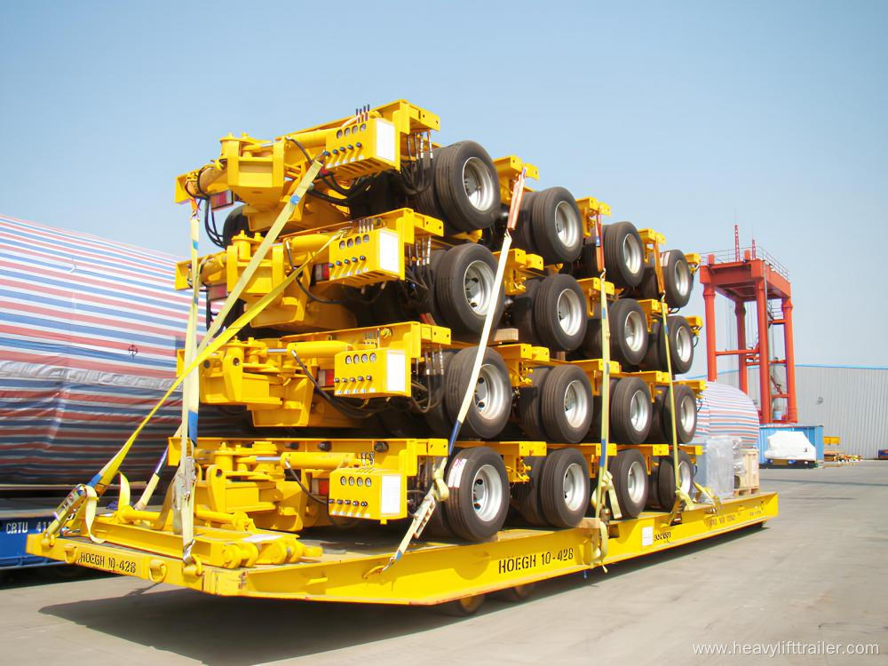 Nicolas MDED Hydraulic Modular trailer heavy lift