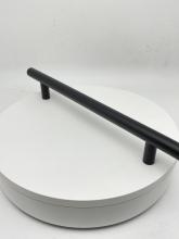 Black Powder Coating T-shaped Hollow Furniture Handles