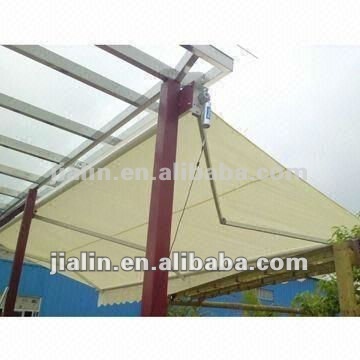 Retractable Automatic Awnings/Solar awnings motor/DC24V Automatic Awnings