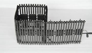 Flexible soft LED display screen