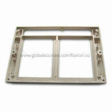 CNC Machined Aluminum Frame for Digital Devices, with Alodine 1200 and Sandblasted Treatment