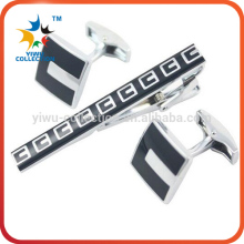 New Simple Fashion Gentleman Style Metal Silver Necktie Tie Clips