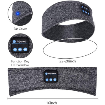 Aurberi musicali maschera per gli occhi Bluetooth Sport Sleeping Headband
