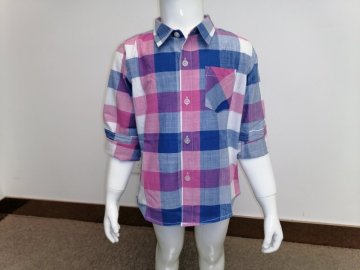 Boys casual shirt in autumn and spring