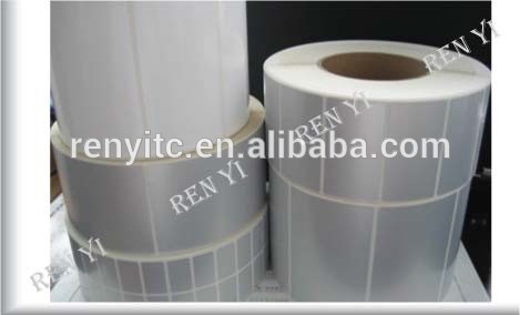 Waterproof paper labels for bettled beverage,Blank white label stickers,roll blank label stickers