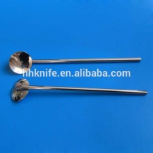Stainless Steel Drinking Spoon Straws Stirrer