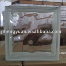 clear cloudy glass blocks