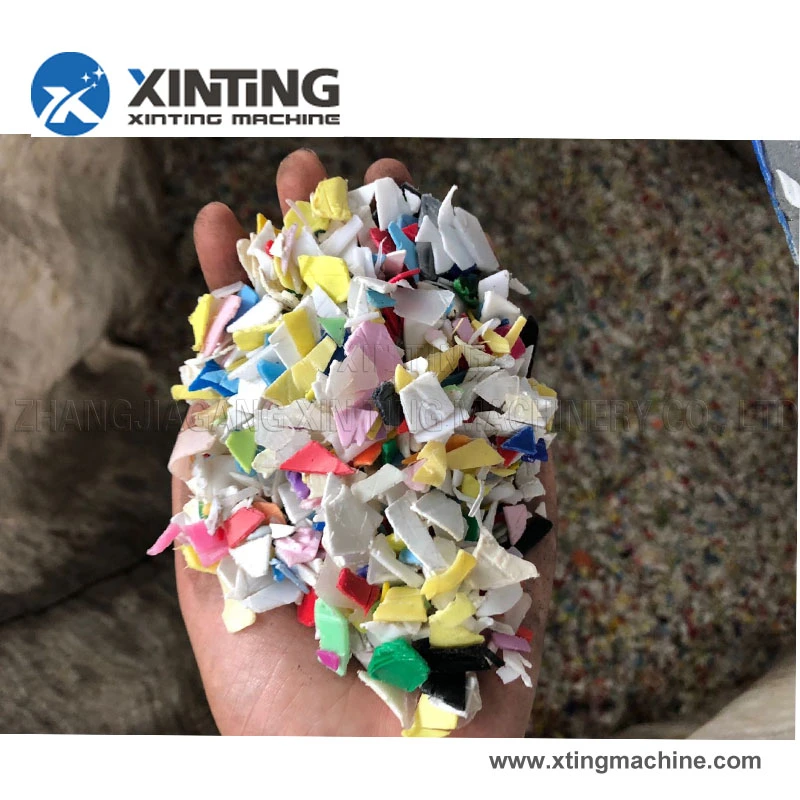 Plastic PP/PE Bottle Flakes Washing Recycling Line