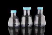 3L PC High Efficient Erlenmeyer Flask, Baffled