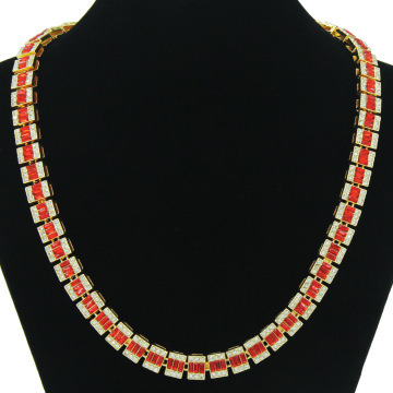 Diamond Cube Hip Hop Cuban Chain Necklaces