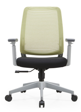 Small office chair with middle back