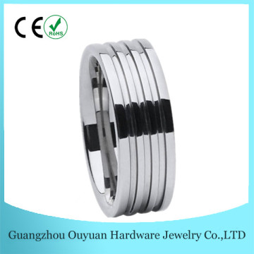 2016 Latest Wedding Ring Designs Groove Tungsten Ring,Tungsten Ring Silver,High Polished Tungsten Ring Jewelry