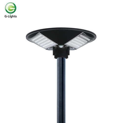 Luz de poupança de energia com controle de luz solar de jardim de 120 w