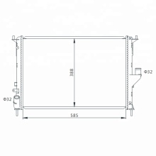 RENAULT DUSTER Auto Radiator 8200735039 OEM