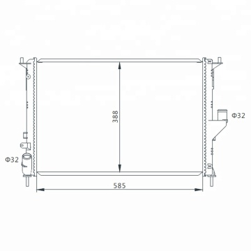 RENAULT DUSTER Auto Radiator 8200735039 OEM
