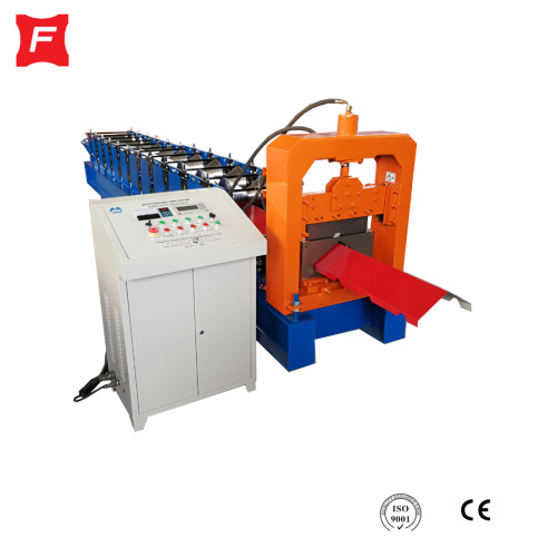 Color Coil Ridge Cap Roll Forming Machine