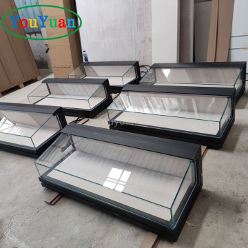 Antique Wooden Display Cases for Museum Collections and Decor