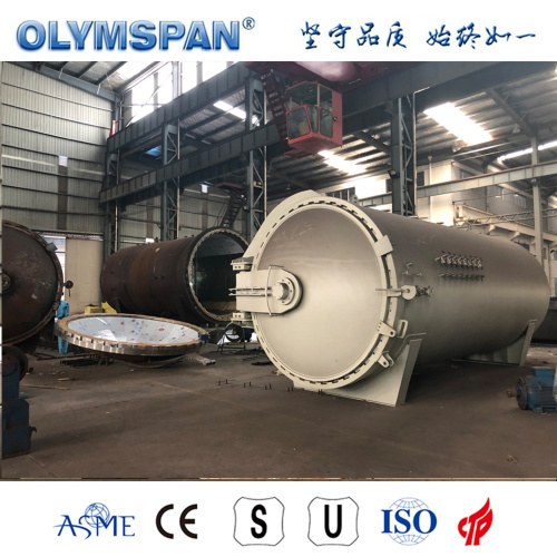 ASME standard small carbon fiber autoclave