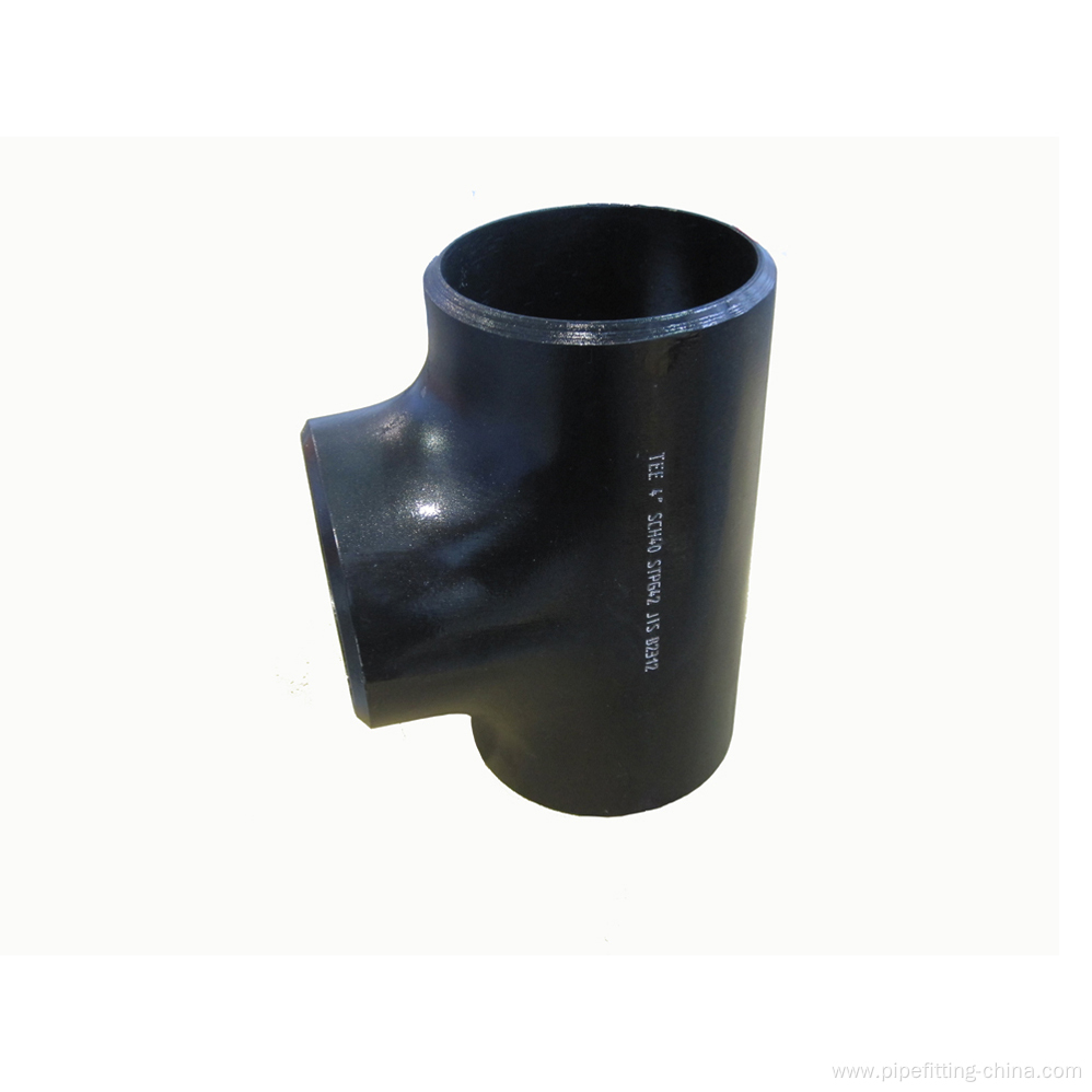 Carbon Steel Equal Tee Pipe Fitting