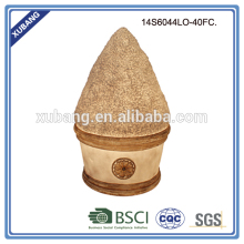 outdoor garden decor resin solar light