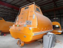 Marine Lifesaving Free Fall Lifeboat with Davit