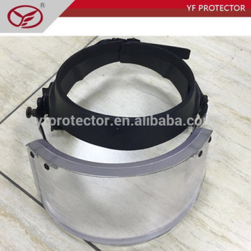 Bulletproof face guard with 21mm thickness