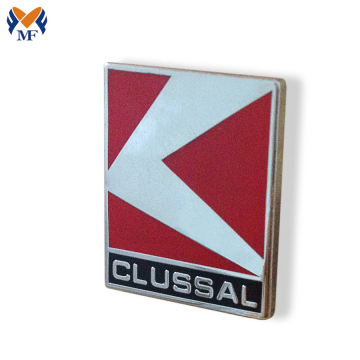 Square Shape Custom Blank Lapel Pin Badge