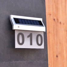 Solar Powered LED House Number Light - LOYAL 2211-N1 Manufacturer