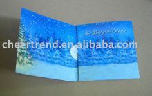 record music greeting card