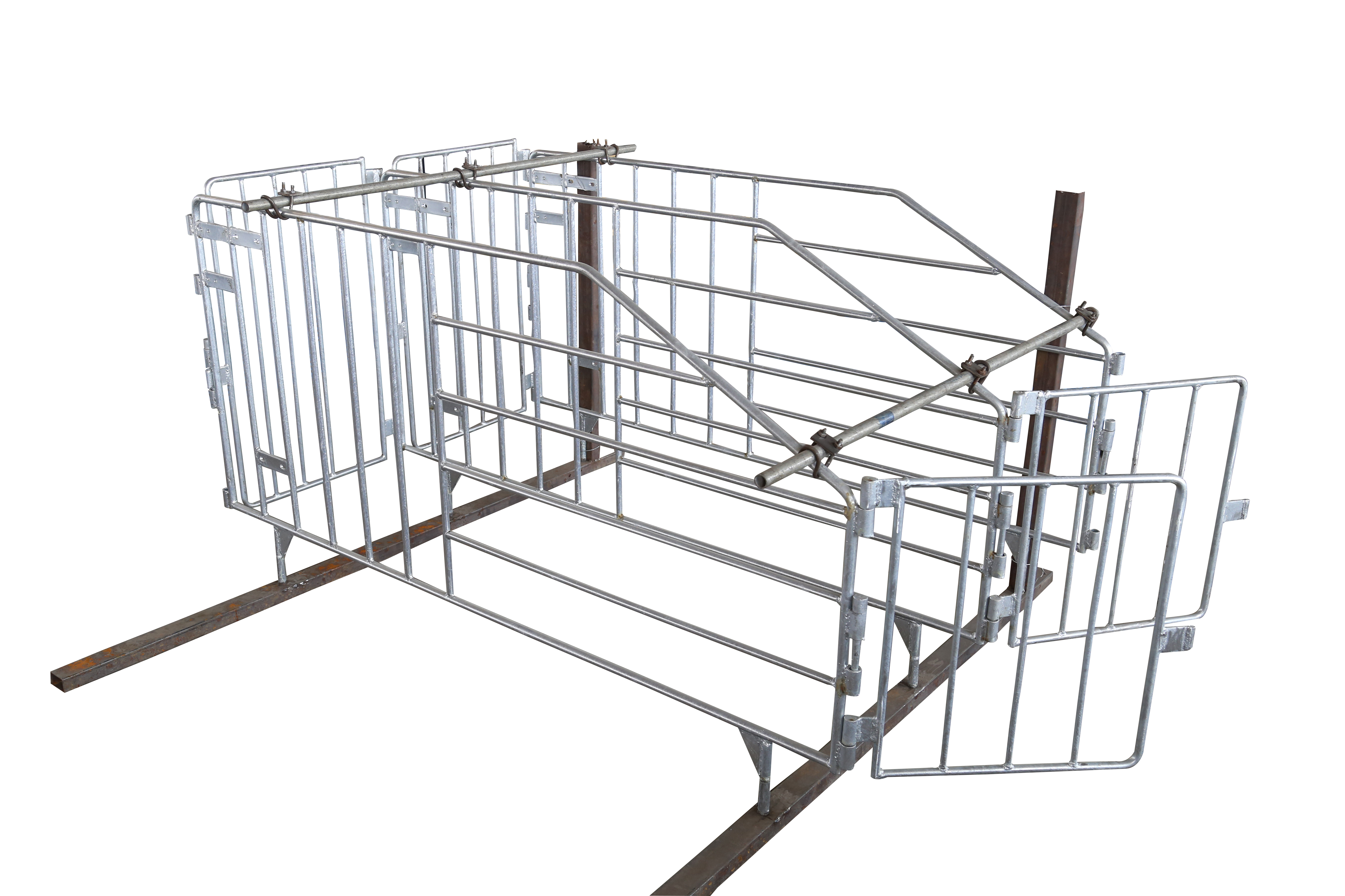 Puestos de gestación de barra sólida Solid rod Gestation stalls