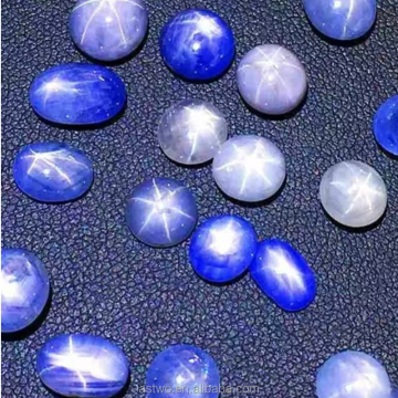 Natural Gemstone Ruby and Blue Star Sapphire