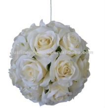 6.5" Wedding Kissing Ball, Kissing Ball, Color: Cream, Flower Balls for Weddings