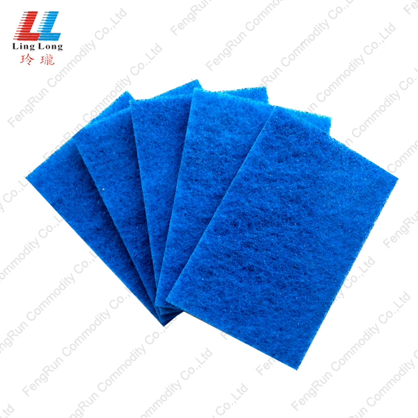 designed scouring pad