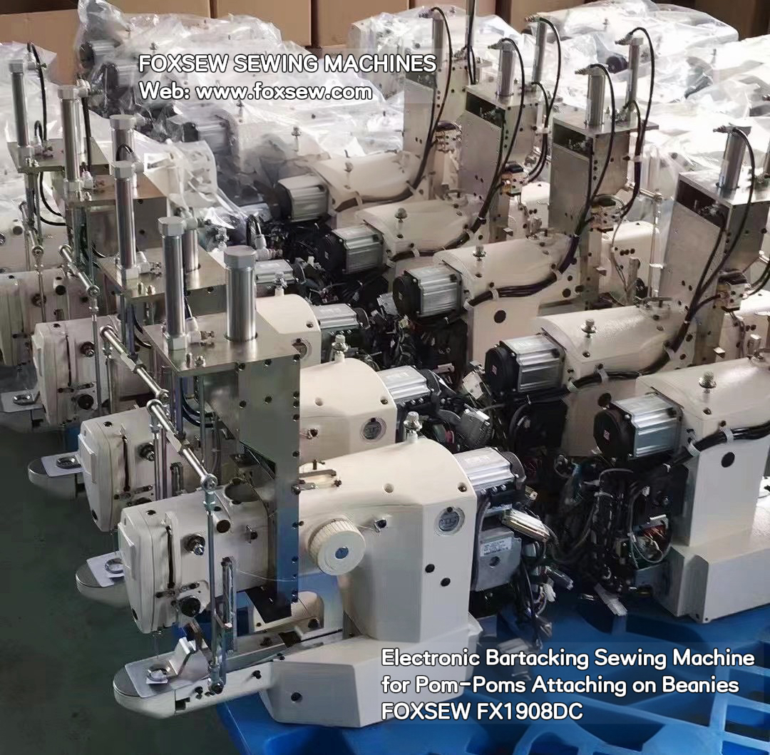 Pompom Bartacking FOXSEW FX1908DC -4 Pompom Bartacking FOXSEW FX1908DC -4