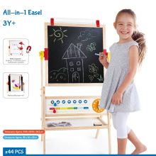 Professional Wooden Kiddies Educational Art Easel for Children