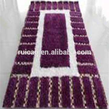 3D Chinese knot add 150D silk mixed material polyester shaggy carpet