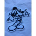 Mini Mouse Shape Embroidery Sew On Patches