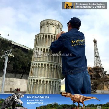 My-dino the miniature leaning tower of pisa model