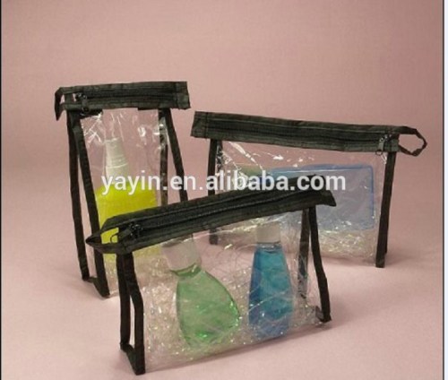 Custom Cheap Price Waterproof Durable Cosmetic Clear PVC Bag