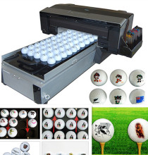 Digital Inkjet Multifunction 3D Ceramic Mug Candle Golfball Logo Printer/Flatbed Printer for T-Shirt, Golf Ball, CD, Card, Pen Printing