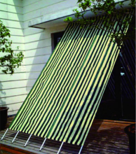 Plastic Stripe Window blinds Sun Shade Net