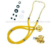 Golden head Sprague Rappaport Stethoscope