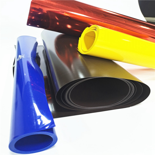 PVC plastic sheet films for food package
