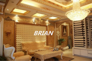 Elegant design European PU carved panel moulding
