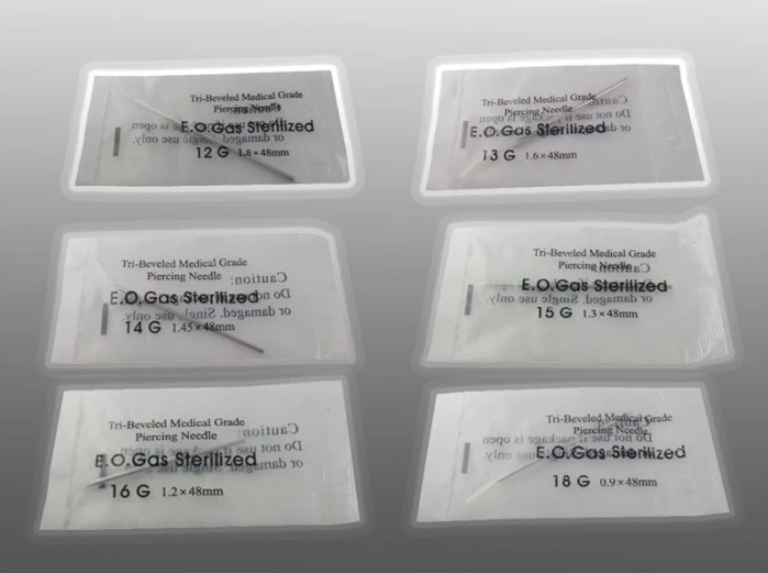 Sterilized Tattoo Body Piercing Needles