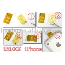 HR-instruction unlock iphone card